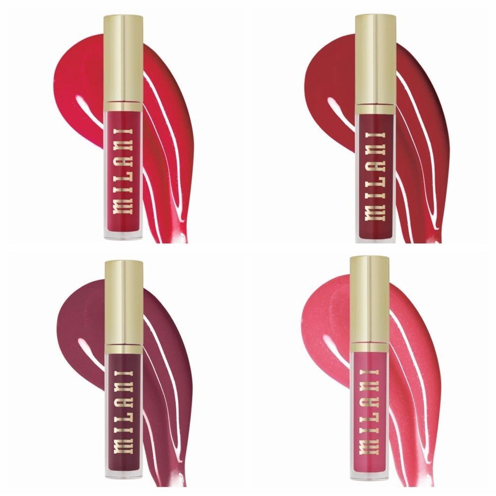 4 New Milani Keep It Full Maxx Lip Glosses Plumper Full Size